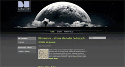 Desktop Screenshot of becreative.net.pl